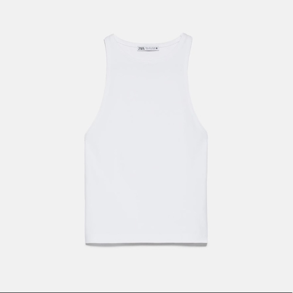 Zara halter neck tank top